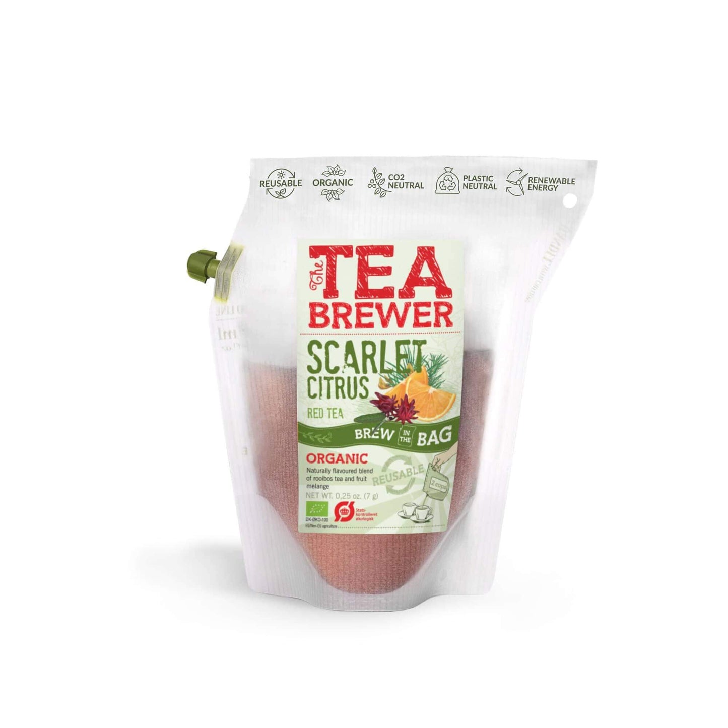 "SCARLET CITRUS" TEABREWER - Immer Tee